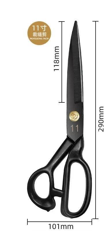 Professional Tailor Scissors for Cutting Fabric Heavy Duty Scissors for Leather Cutting Industrial Sharp Sewing Shears for Home
