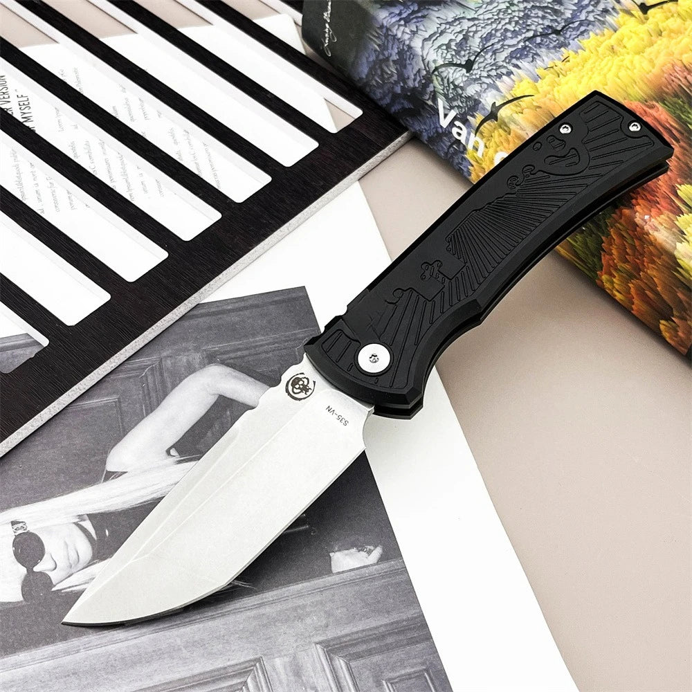 229 Multi-functional Folding Knife, Durable D2 Steel Blade Treatment, An Excellent Tool for Outdoor Camping, Rock Climbing and Adventure Activities