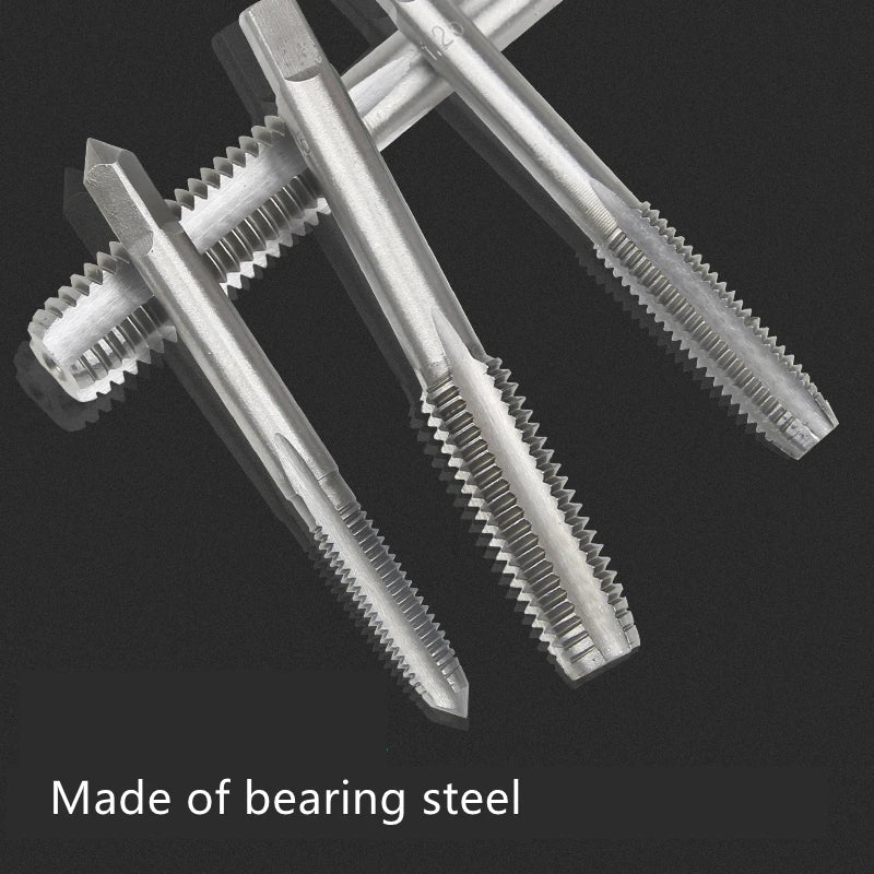 12/20/40 pcs Tap Die Kits Faucet and Mold Set Steel Wire Cone Mold Set for Cutting External & Internal Threads Hardware Tools