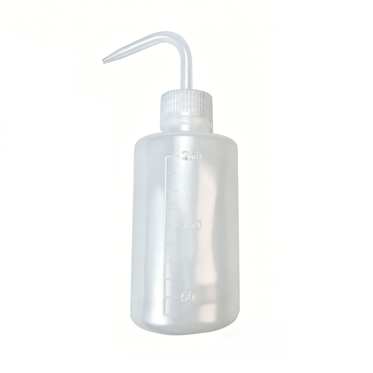 150ml 250ml Squeeze Water Bottle, Curved Pointed Nozzle Plastic Wash Bottle for Airbrush Cleaning and Plant Watering