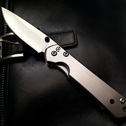 Chris Reeves Folding Knife, Outdoor Multifunctional Knife, Tactical Folding Knife Made of High Hardness Stainless Steel Knives