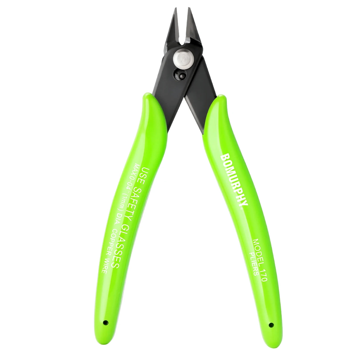 170 Diagonal Cutters Green Handle Mini Wire Cutting Pliers for Hand Tools DIY