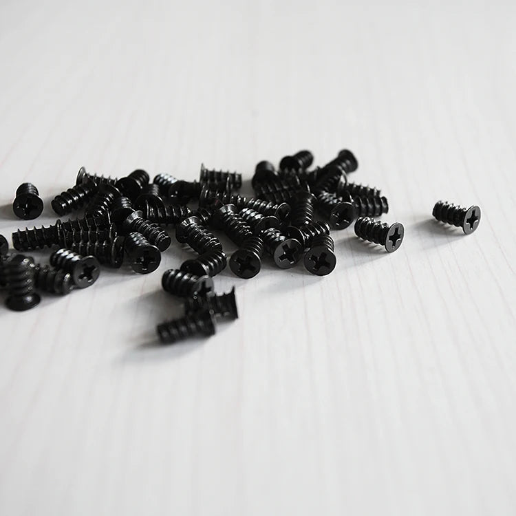30PCS Black Computer PC Case Cooling Fan Durable Screw For Fans 60mm 80mm 120mm