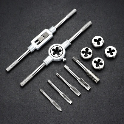 12/20/40pcs Multi-Size Portable Home Taps Slabs Tool Cases  Hardware Tool Portable Universal Combination Alloy Ste
