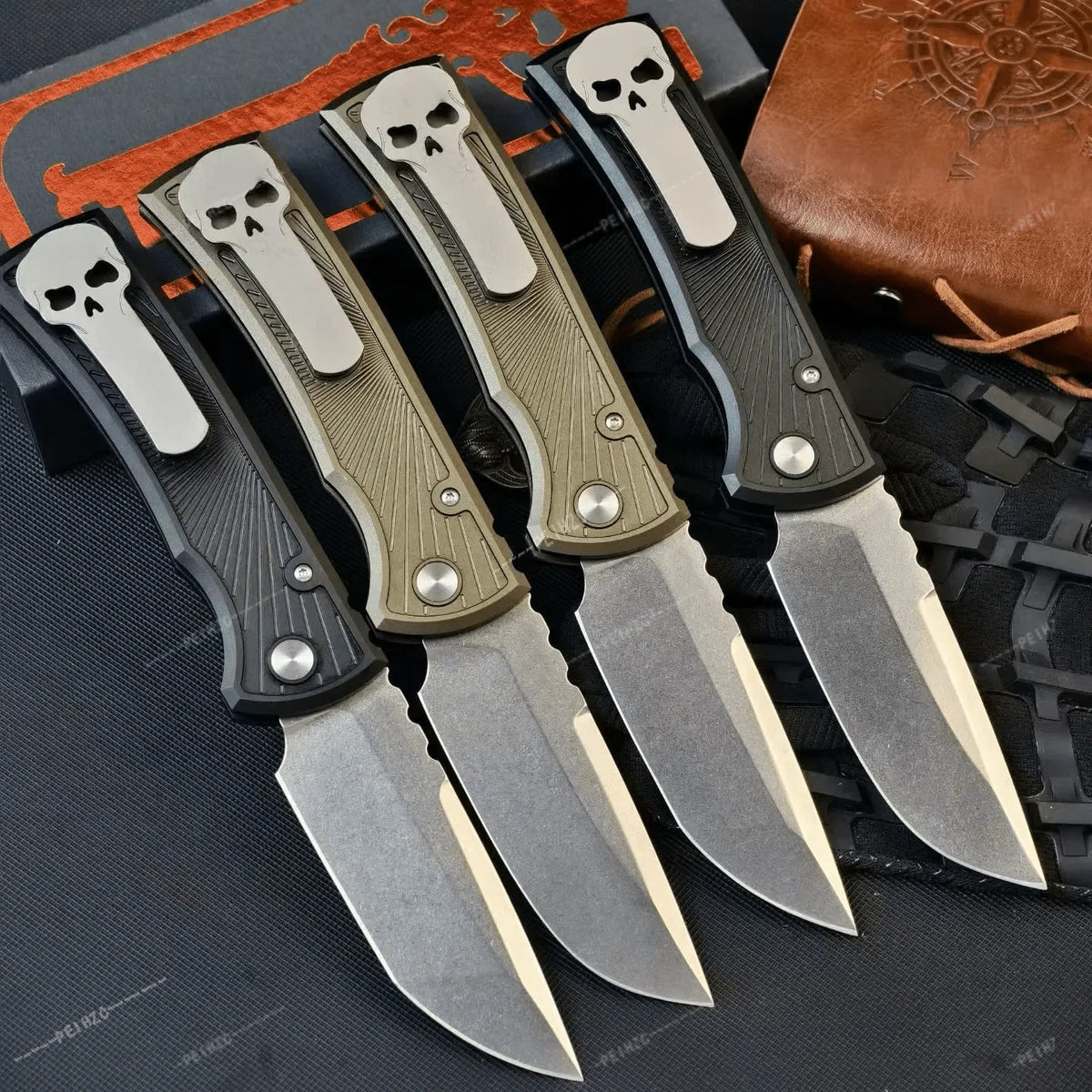 229 Multi-functional Folding Knife, Durable D2 Steel Blade Treatment, An Excellent Tool for Outdoor Camping, Rock Climbing and Adventure Activities