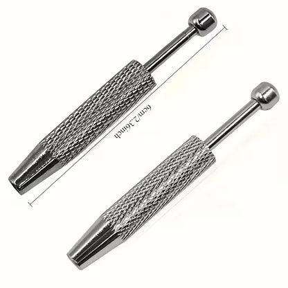 4-Claw Precision Tweezers for Jewelry Making, Soldering & Repair, Ergonomic Grip Metal Tool
