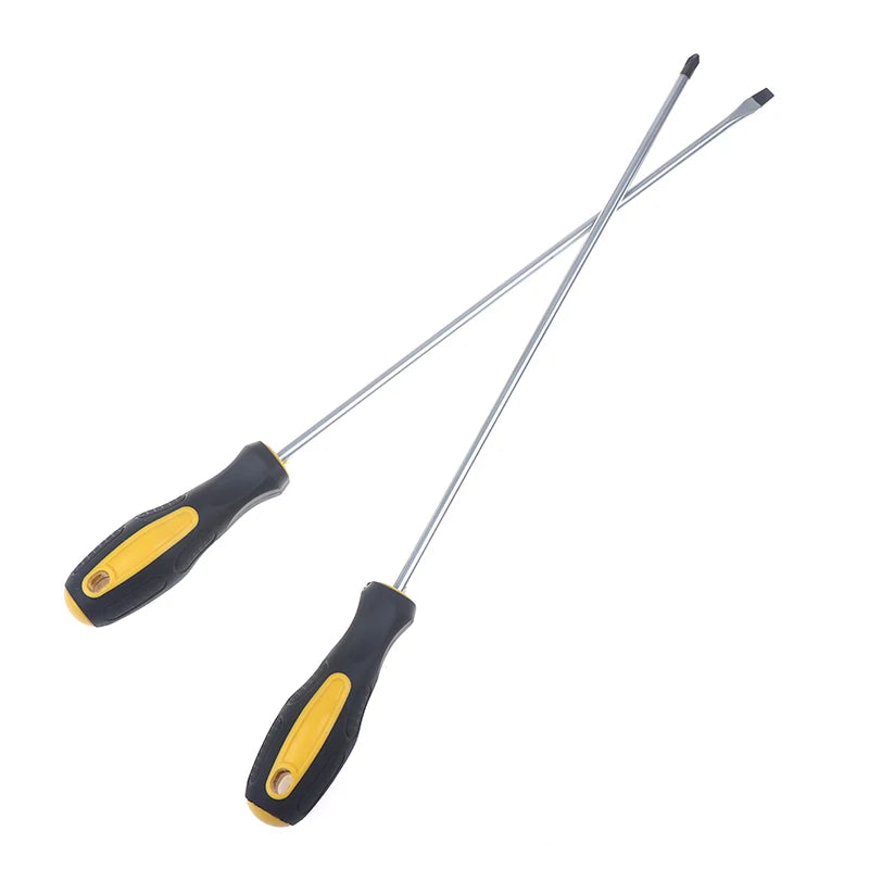 Long Handle Screwdriver Slotted Cross Head Magnetic Screwdriver Bits Anti Slip Manual Tools Screw Driver Bolt DriverHot