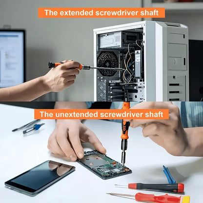 115‑in‑1 Precision Screwdriver Set Multi‑Purpose Repair Kit for Phone Computer Watch Electronics Disassembly with Storage Box