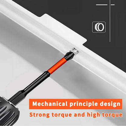 Anti Slip Bits Magnetic Screwdriver Bit Set S2 Alloy Steel Impact Resistance Bits-3/6/12Pcs Suitable for Electric Drills