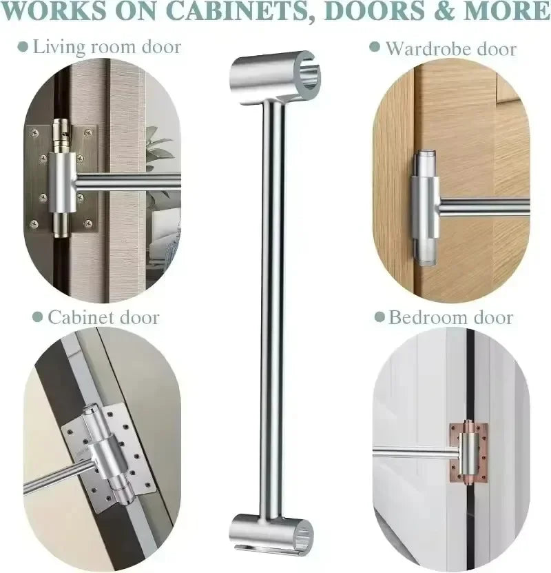 Hinges Gap Adjusting Wrench Double-Headed Door Hinge Repair Spanner for Round Bolt Labor-Saving Door Hinges Gaps Repair Tools