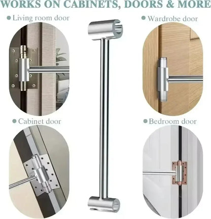 Hinges Gap Adjusting Wrench Double-Headed Door Hinge Repair Spanner for Round Bolt Labor-Saving Door Hinges Gaps Repair Tools