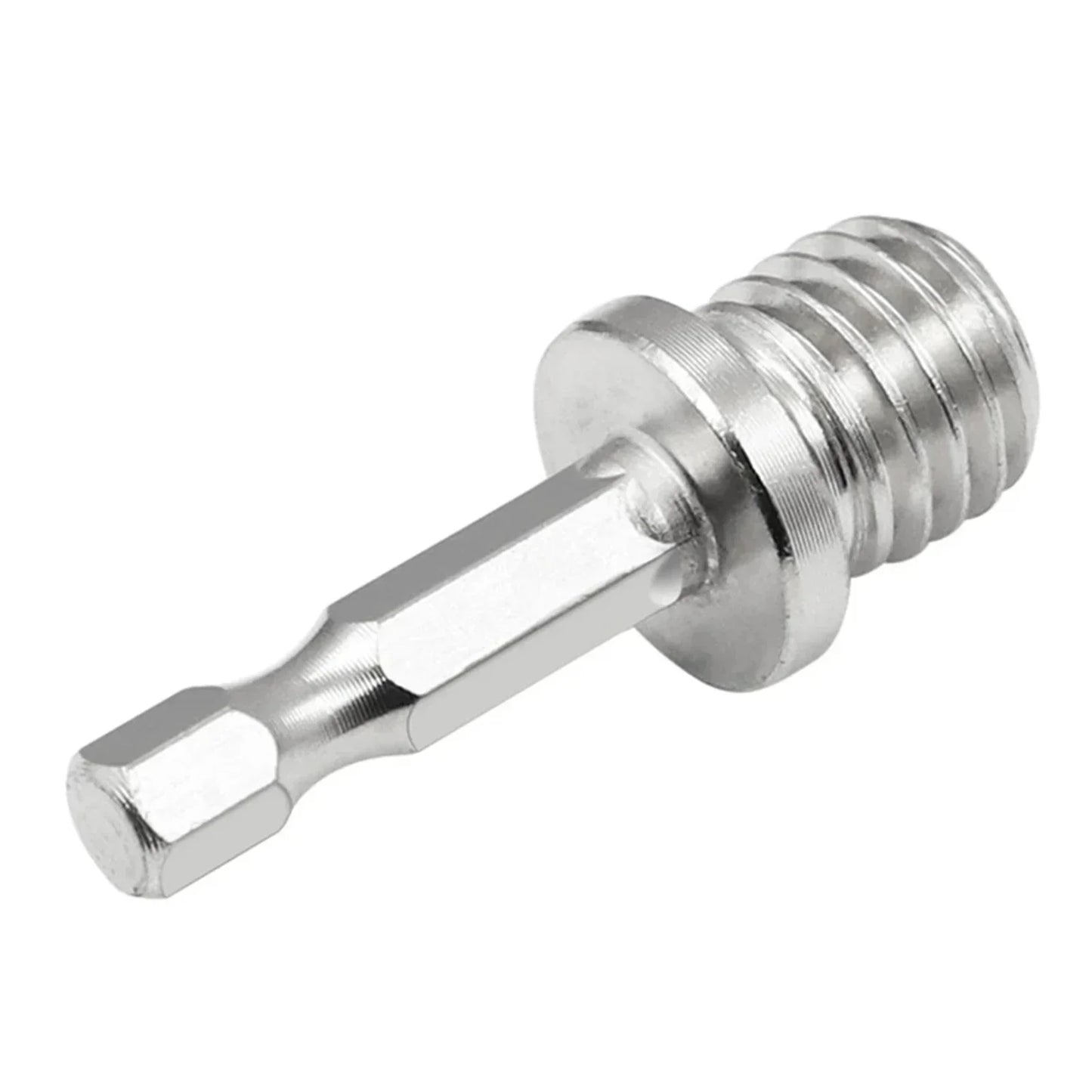 M14 Drill Adapter 1/4 Hex Shank Drill Adapters Screw Thread Connecting Rod Angle Mill Handle Polishing Grinder Electric Tool