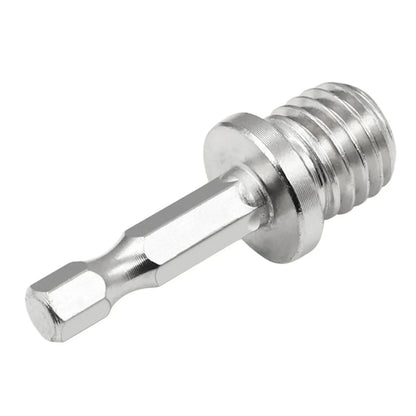 M14 Drill Adapter 1/4 Hex Shank Drill Adapters Screw Thread Connecting Rod Angle Mill Handle Polishing Grinder Electric Tool