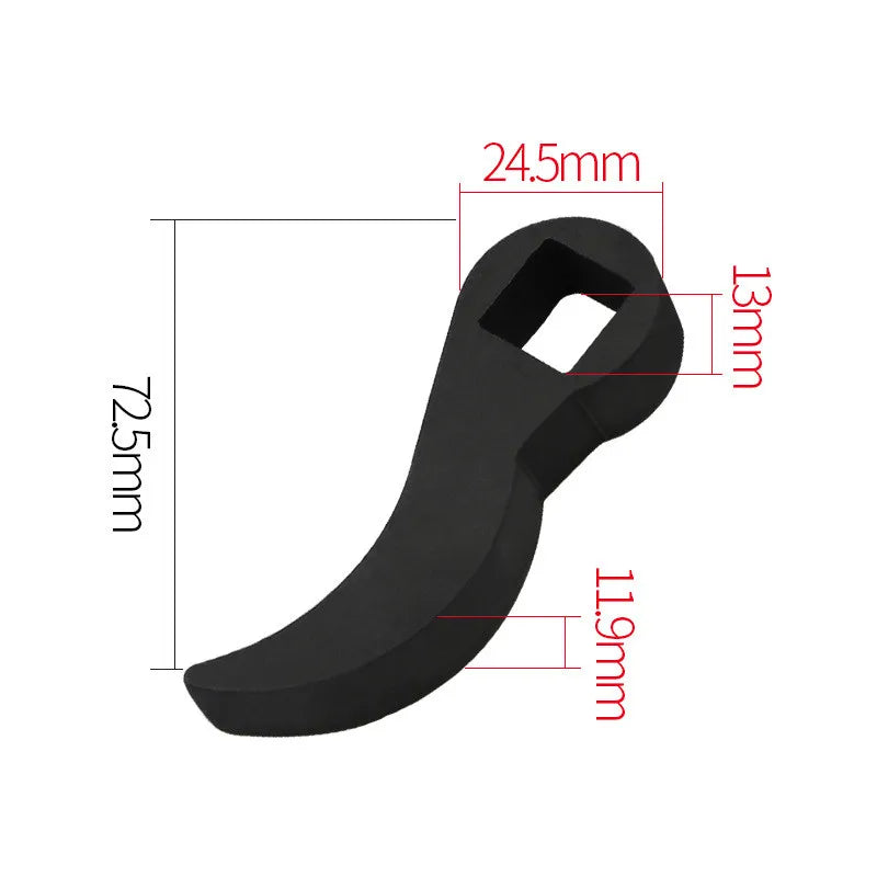 1Set Car Lower Control Arm Prying Tool Pry Bar Wrench for 1/2 Ratchet Open-end Wrench Half Shaft Drive Shaft Disassembly Tool