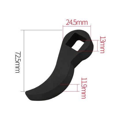 1Set Car Lower Control Arm Prying Tool Pry Bar Wrench for 1/2 Ratchet Open-end Wrench Half Shaft Drive Shaft Disassembly Tool