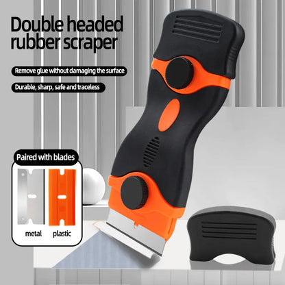 Razor Scraper Car Window Blade Knife Cleaner Ceramic Glass Sticker UV Glue Cleaner Remover Automotive Film Ceramic Tool Suit