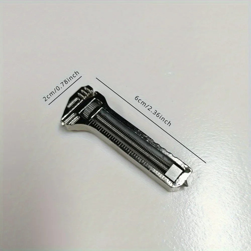 Mini Wrench Pocket Portable Multitool Tools for Outdoor Camping Compact Titanium Alloy Bottle Opener Outdoor Small Tools