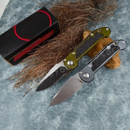 LUDT Gen III Portable Folding Knife D2 Blade T6 Aviation Aluminum Handle Suitable for Outdoor Hiking Daily Emergency Carrying Men's Gifts