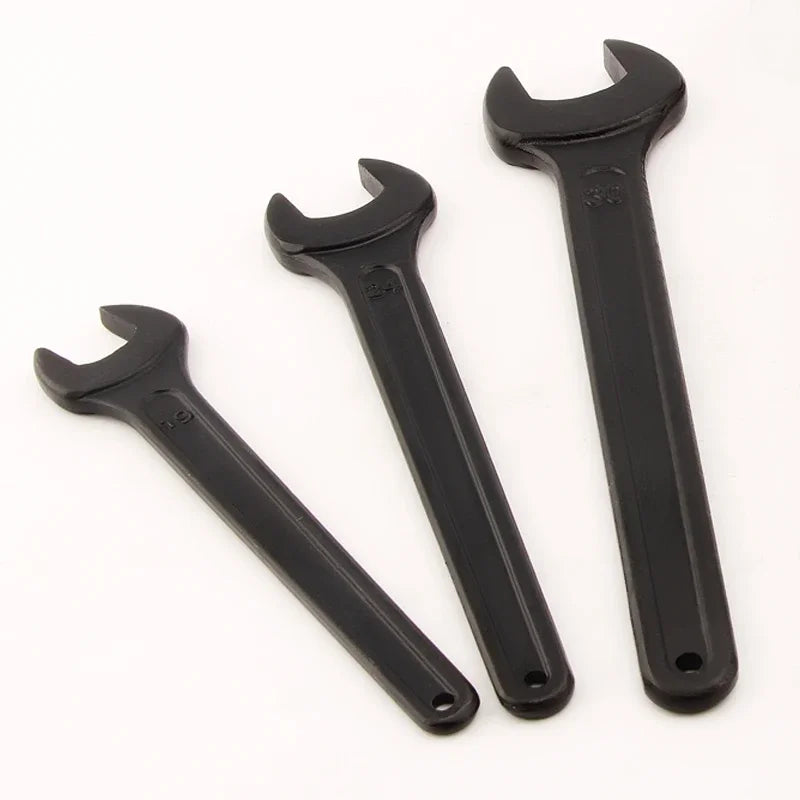 Heavy Duty Black Spanner 55mm-75mm Single Open End Wrench