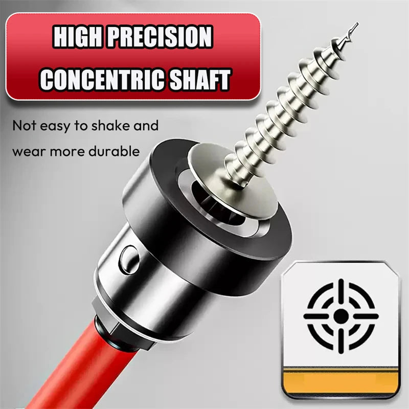 1/3/5pc Magnetic Drywall Screw Setter Bits PH2 Positioning Bits with Removable Aluminum Collar for Sheetrock Plasterboard Screws
