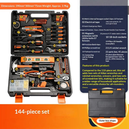Household Hardware Tool Set Combination Manual Repair Electrician Tools Sheik Mainland Socket Set 육각렌치세트 신기한 공구 Herramientas 공구