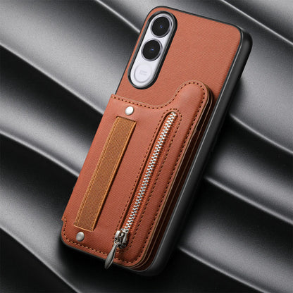 Flip Wallet Card Cover For Vivo V70 FE Leather Elasticity Wristband Magnetic Shockproof Case For Vivo V70FE Stand Phone Shell