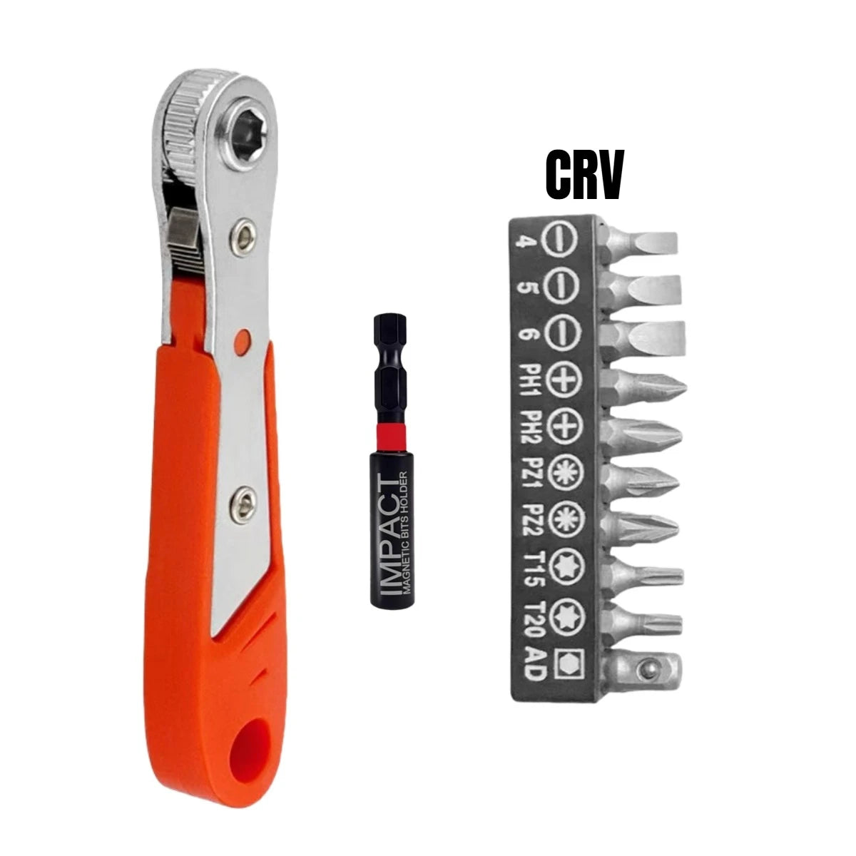 Right Angle Screwdriver Set T25, Mini Ratcheting 90 Degree Offset Wrench Kit, Pocket Tool for DIY Repair, Low Profile Bit Socket