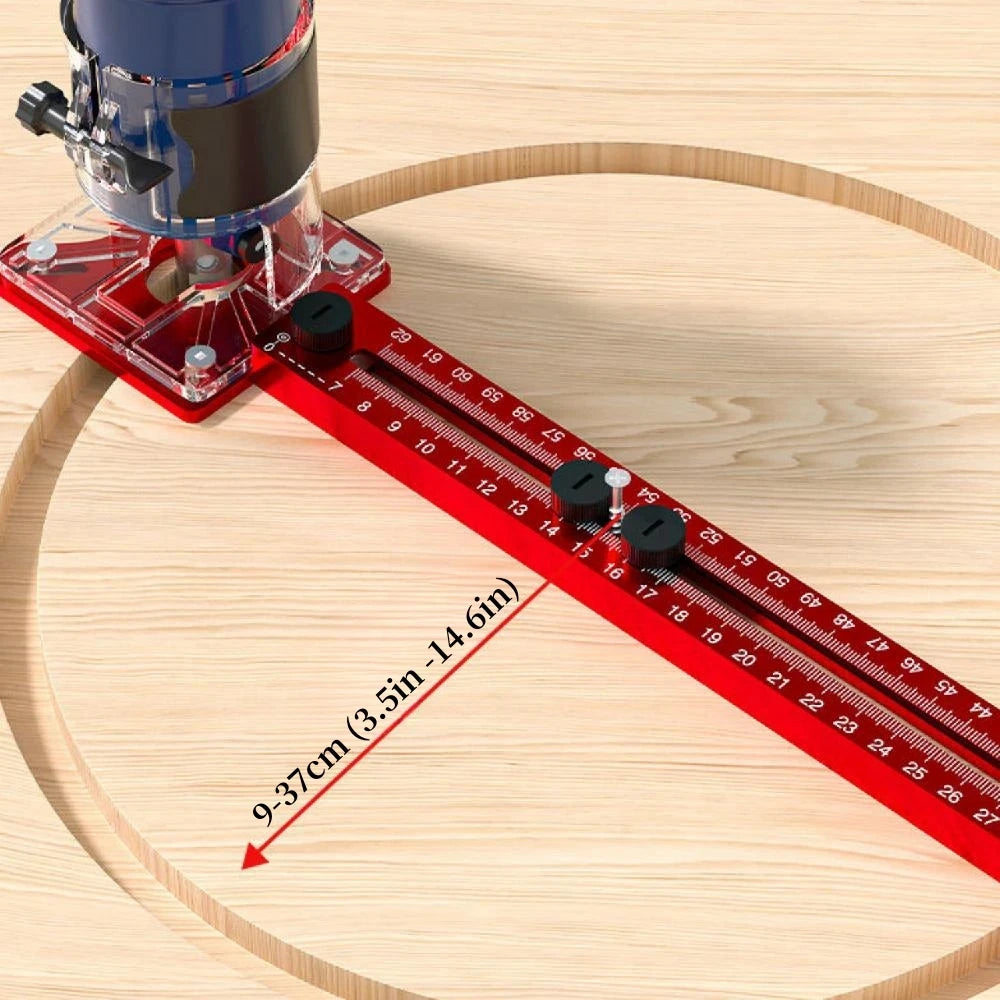 3-in-1 Aluminum Router Circle Cutting Jig