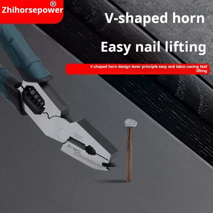 Elbow Heavy Duty Industrial Multifunctional Wire Cutter Wire Strippers Nail Removal Tool Special Tools for Construction Workers