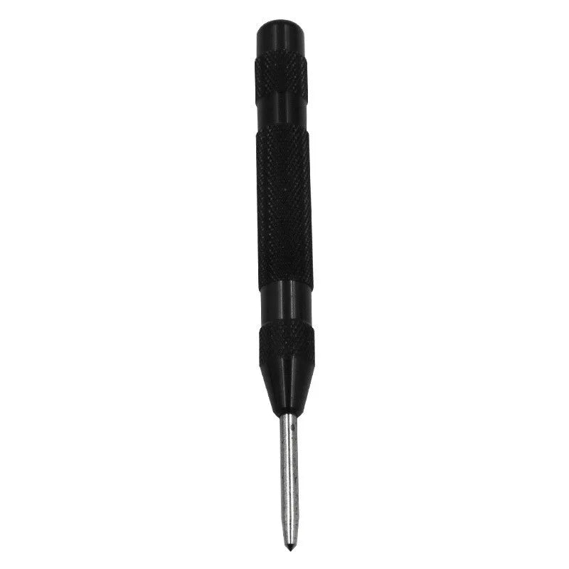 Automatic center punching woodworking marking tool, metal drill bit woodworking pressing teeth fixed-point punching marking tool