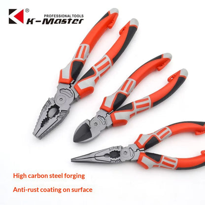 Multifunctional Diagonal Pliers – Universal Hardware Wire Cutters, Professional Electrician Anti-Slip Durable Repair Tools