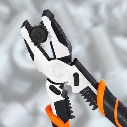 8''/9”Universal Multifunctional Diagonal Pliers Needle Nose Pliers Hardware Tools Universal Wire Cutters Electrician Wire Pliers
