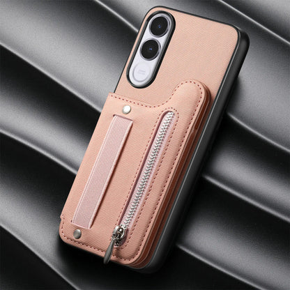 Flip Wallet Card Cover For Vivo V70 FE Leather Elasticity Wristband Magnetic Shockproof Case For Vivo V70FE Stand Phone Shell