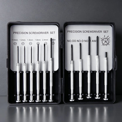 QUALITY 11Pcs/Set Micro Precision Screwdriver Set Mini Watchmakers Tools for Watch Jewelry Glasses Repairs Tool
