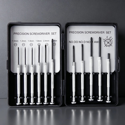 QUALITY 11Pcs/Set Micro Precision Screwdriver Set Mini Watchmakers Tools for Watch Jewelry Glasses Repairs Tool