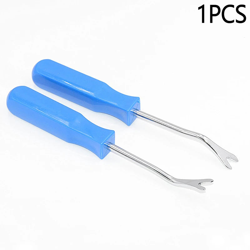 Car Removal Screwdriver Hand Tool Car Door Trim Panel Fastener Nail Puller Removal Open Bridge Plate Removal Pry Bar Tools Clips