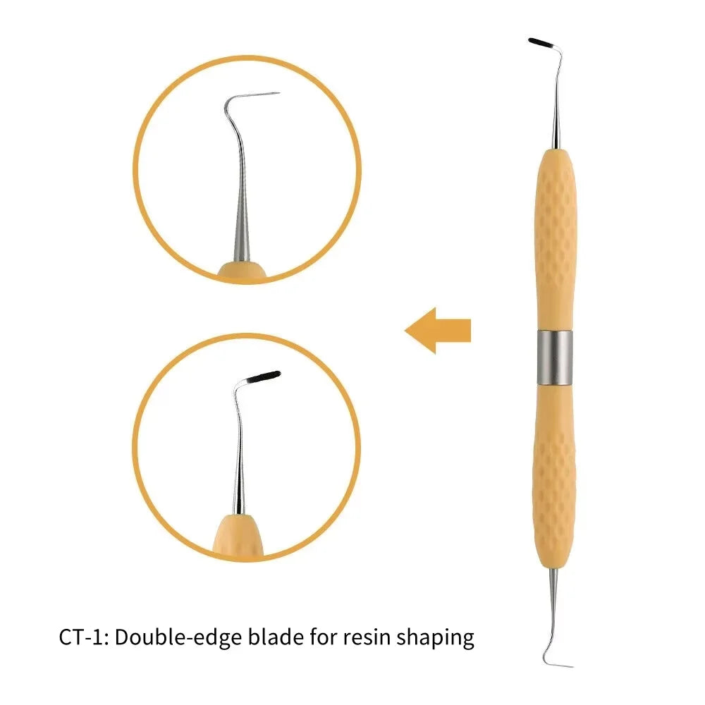 Dental Resin Spatulas Filler 1PC Composite Resin Filling Instruments Resin Knife  Aesthetic Restoration Dentistry Tool