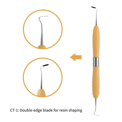 Dental Resin Spatulas Filler 1PC Composite Resin Filling Instruments Resin Knife  Aesthetic Restoration Dentistry Tool