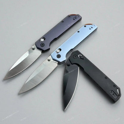 KS 2038 Compact Folding Knife Outdoor Tactical Camping EDC Multi-purpose Cutting Knife Exploration Survival Tool Gift for Men