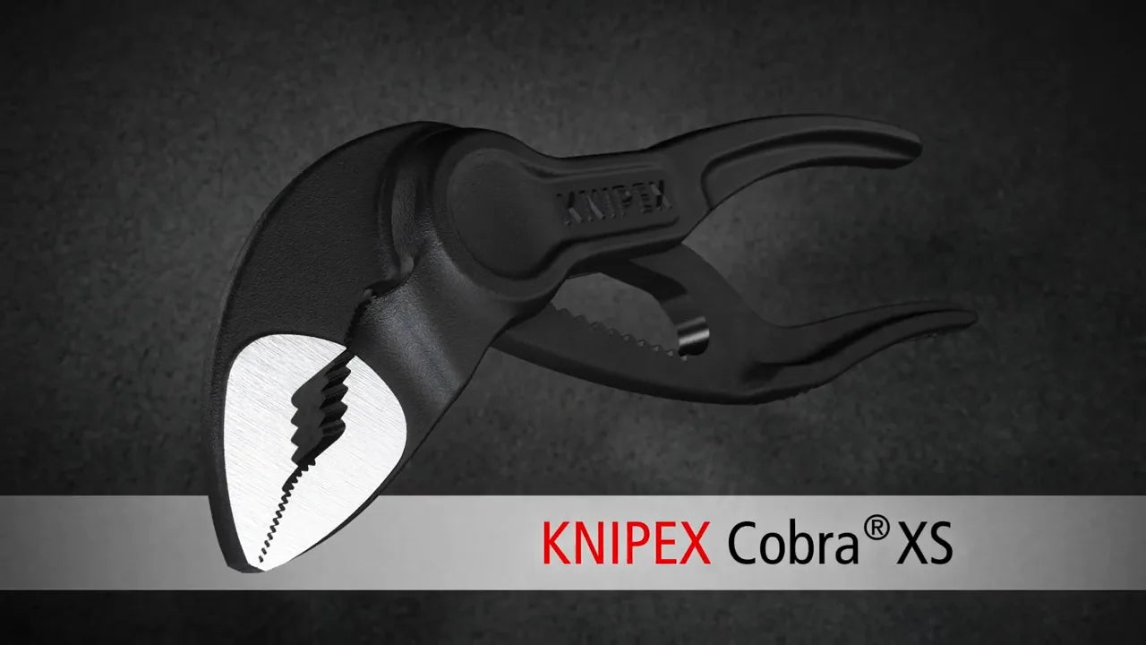 KNIPEX Cobra 87 00 100 XS Pipe Wrench 4 Inch