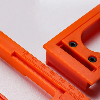 1Pc Hinge Mortise Template Invisible Hinge Router Guide Template for Hidden Door Hinge Installation Kit