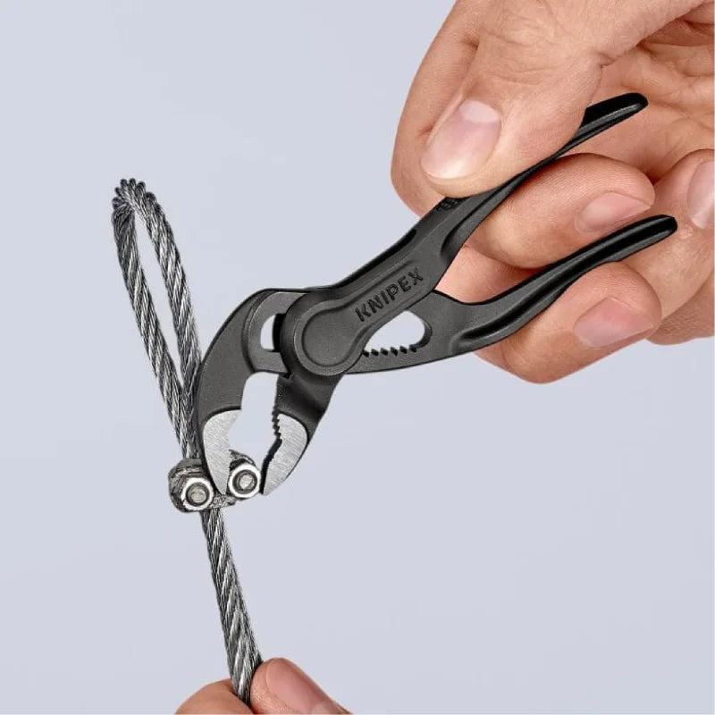 KNIPEX Cobra 87 00 100 XS Pipe Wrench 4 Inch