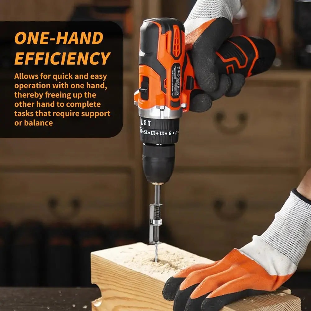 Rafford Screw Holder Drill Bit Phillips Anti-Drop Screwdriver Bit Fixing Clamp Set Suitable for Electric Drills, DIY Repair.