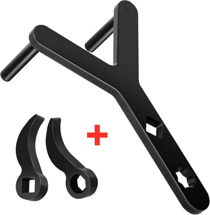 1Set Car Lower Control Arm Prying Tool Pry Bar Wrench for 1/2 Ratchet Open-end Wrench Half Shaft Drive Shaft Disassembly Tool