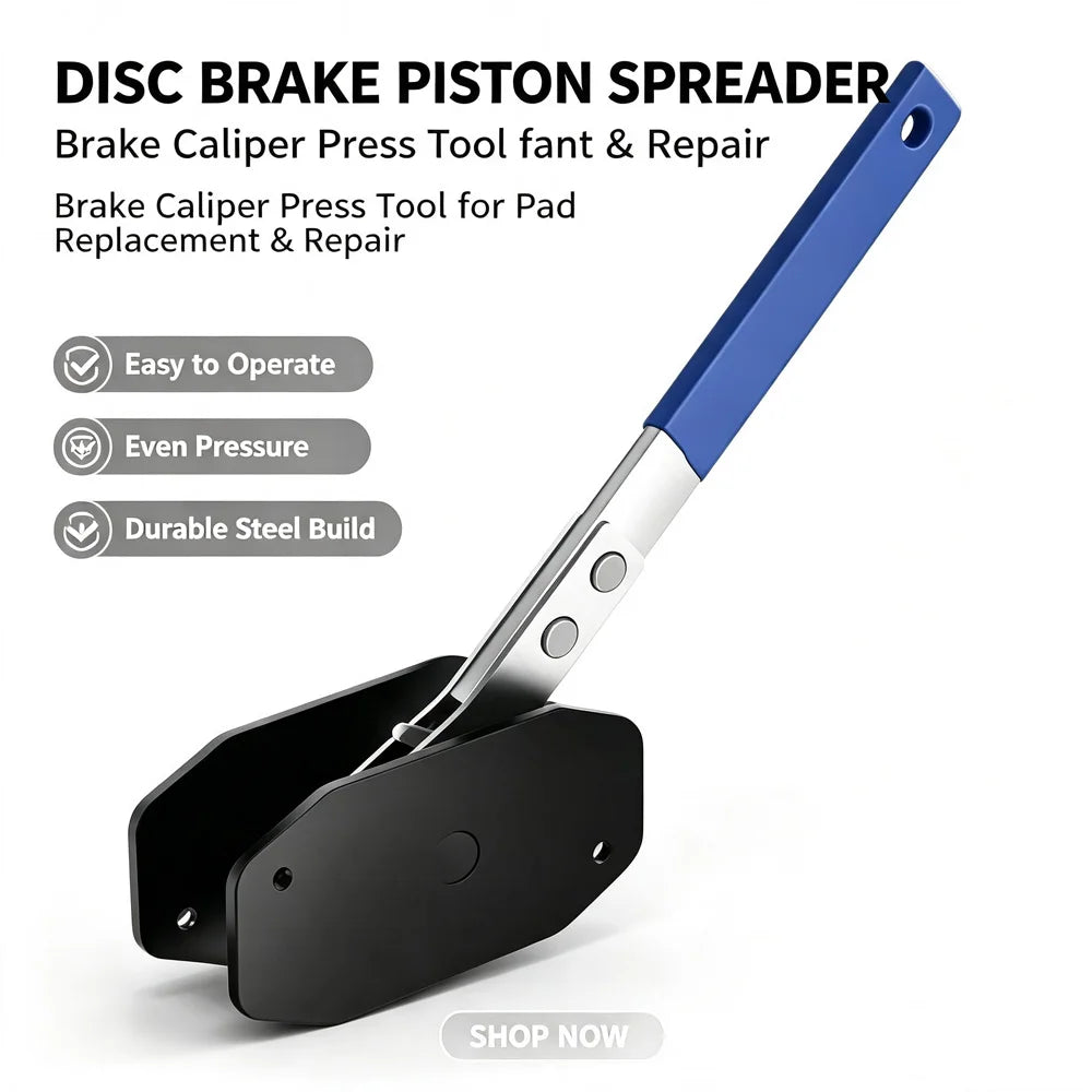 Car Brake Caliper Spreader Wrench Tool Automobile Disassembly Tools for Automotive Ratchet Piston Caliper Brake Replacement