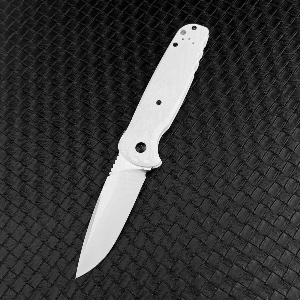 Best-Selling Model 4300 Folding Knife with D2 Steel Blade and G10 Handle—Everyday Adventure, Cutting, Outdoor Pocket Knife, Hiking, Rescue, and Multi-Purpose Tool