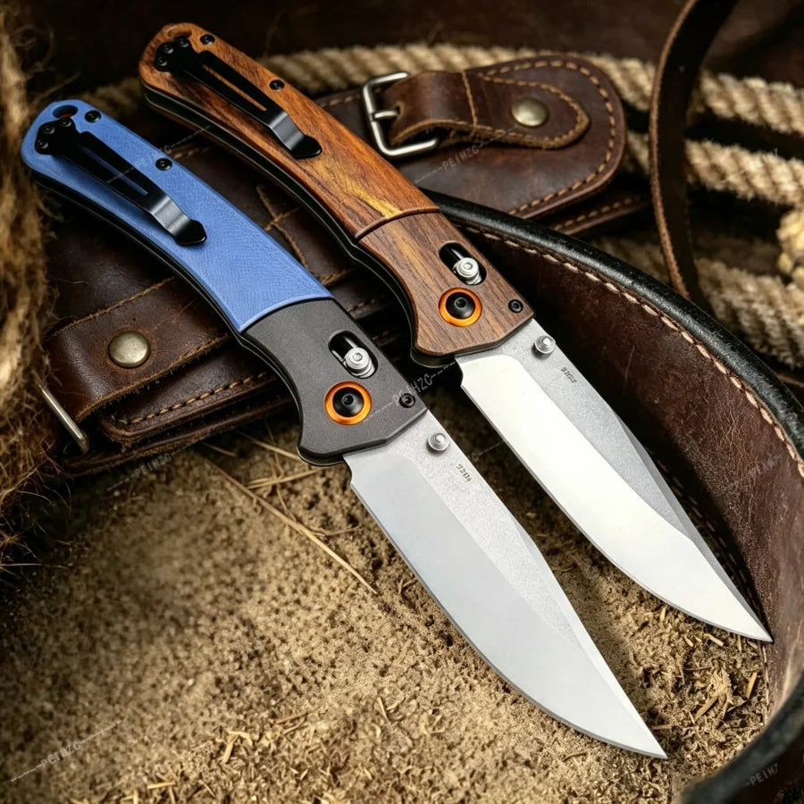BM 15080 Compact Folding Knife S30V Steel Blade & Durable & Versatile for Outdoor Camping and Hiking EDC Practical Cutting Knife
