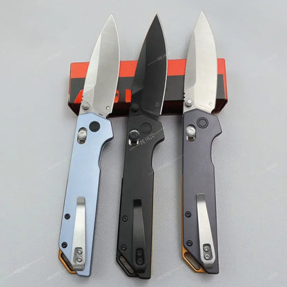 KS 2038 Compact Folding Knife Outdoor Tactical Camping EDC Multi-purpose Cutting Knife Exploration Survival Tool Gift for Men