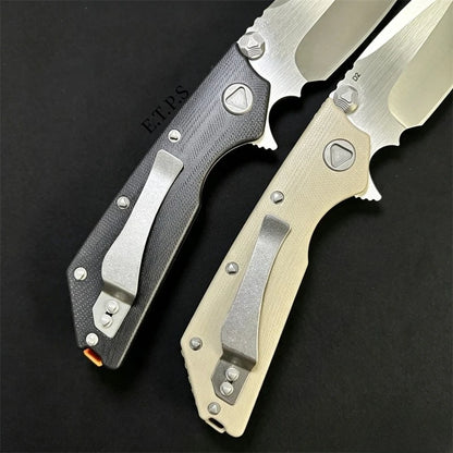 DOC Black G10 Handle Bearing Folding EDC Multi Purpose Tools Outdoor Camping Fishing Cutting Multi Tools