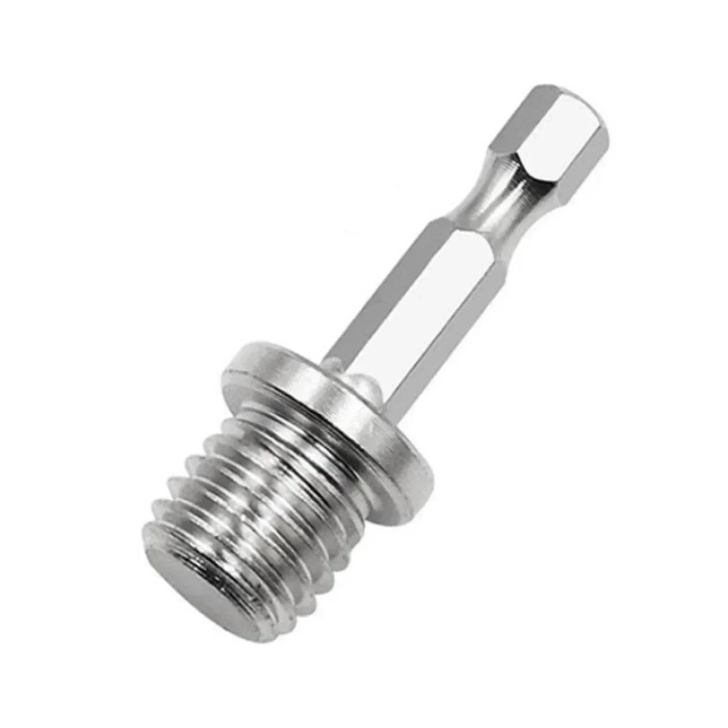 M14 Drill Adapter 1/4 Hex Shank Drill Adapters Screw Thread Connecting Rod Angle Mill Handle Polishing Grinder Electric Tool